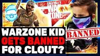 Call Of Duty: Warzone BANS 6 Year Old Prodigy Streamer RowdyRogan & The Internet Is NOT Happy