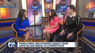 Local dance team wins silver medal