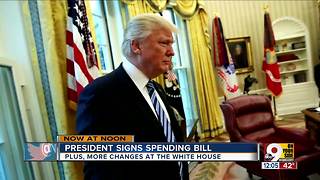 President signs spending bill