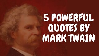 #marktwainquotes #marktwain #motivationalquotes #shorts 5 POWERFUL QUOTES BY MARK TWAIN SHORTS