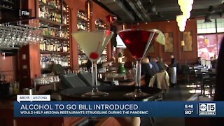 Alcohol to go bill introduced in Arizona