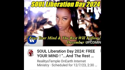 AdMinister Taalik Ibn'rad's Keynote Address For SOUL Liberation Day-2024 With Ads