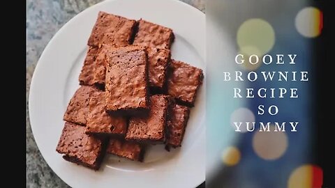 🍫 Oh So Yummy Brownies 🍫 - Tastiest Gooiest Brownies - Easy Recipe