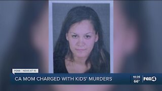 California mother charged with murder of her three children