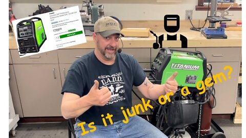 Harbor Freight - Titanium Unlimited 200 Welder - Junk or Jewel?