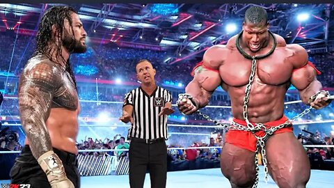 Full Match - Roman Reigns vs Neck Monster | Iron Man Match 2024 | WWE Dec 6, 2024. WWE 2K22