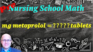 Pre Nursing Student Dosage Calculation for Metoprolol: A Guide for Pre Nursing Students