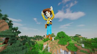 Minecraft Woody Build - Toy Story