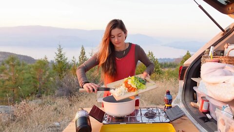 4 dinner recipes with mountain views! 🏔 ( vegan )