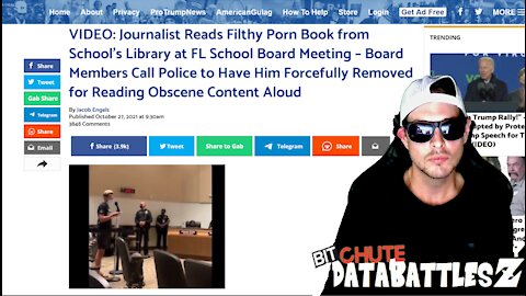 Journalist Reads Filthy Porn Book from School’s Library at FL School Board Meeting