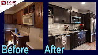 Outdated, Ugly Kitchen Gets a Complete Renovation - Before / After Remodel