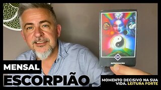 TAROT ESCORPIÃO NOVEMBRO - MOMENTO DECISIVO NA SUA VIDA. LEITURA FORTE.