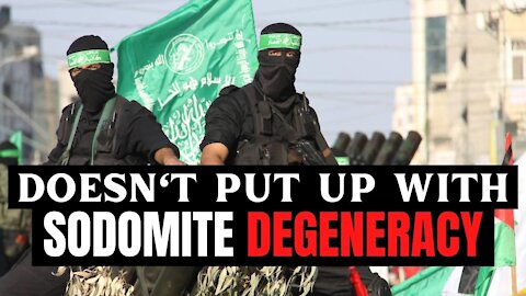 Based Anti-Sodomite Hamas Official Uses Anti-Sodomite Slur On Live TV