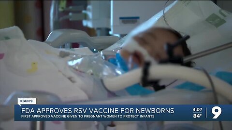 FDA approves RSV vaccine for newborns