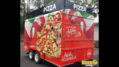 NEWLY Remodeled 8' x 15' Pizza Concession Trailer | Entrepreneur Ready For Sale in Pennsylvania