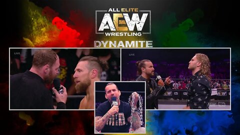 Building PUNK/MJF, DANIELSON/MOXLEY & COLE/PAGE For REVOLUTION : AEW DYNAMITE 2/16/22