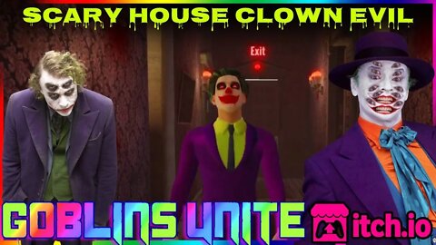 CLOWN HORROR ITCH.IO - Scary House Clown Evil