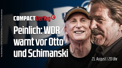 Peinlich: WDR warnt vor Otto und Schimanski💥 COMPACT TV