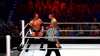 WWE '12 Gameplay John Cena vs Triple H