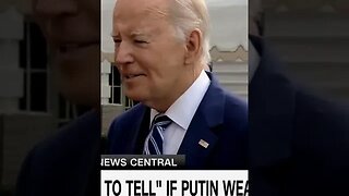 Joe Biden says Putin "is clearly losing the war in Iraq"