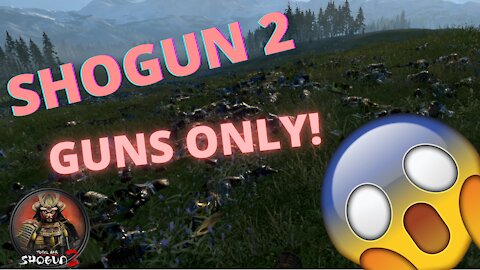 Total War: Shogun 2 GUNS ONLY!