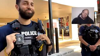 Working While Black: R*cist Man Harasses Black Cop And Calls Him The N-Word!