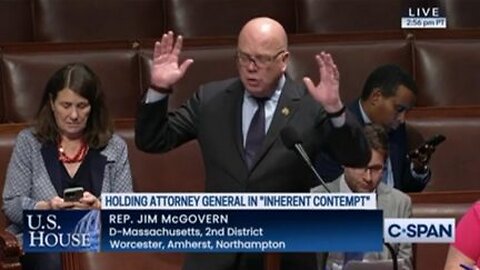 ‘Get Lost!’ McGovern Loses It on House Floor Over Republicans’ ‘Stupid Resolution’