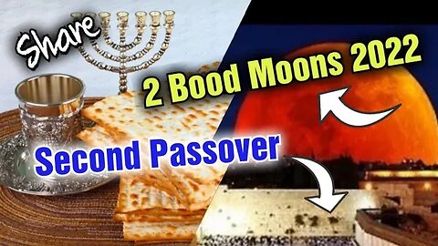 Blood Moon, Second Passover, Israel, Prophecies #share #bible #jesus #bloodmoon #passover