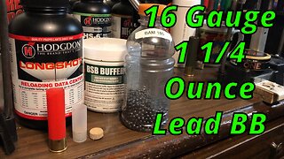 16 Gauge 1 1/4 Ounce Lead BB’s