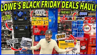 Tackling LOWE’S For All Their Black Friday Holiday Deals! Let’s Go!
