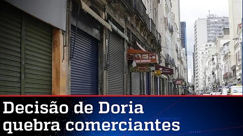 Donos de bares e restaurantes se revoltam com Doria
