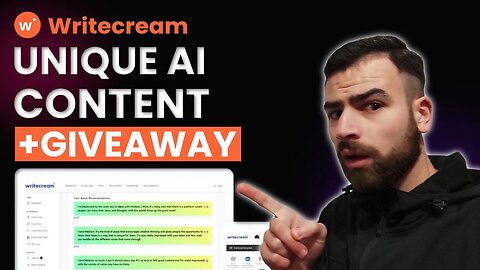 Writecream 2023: 5 New AI Tools for Writers + Lifetime Giveaway!