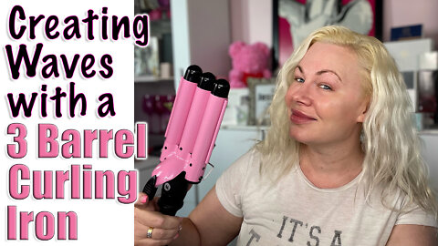 Creating Waves with a 3 Barrel Curling Iron | Code Jessica10 saves you Money at All Approved Vendors