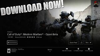 How to download the Modern Warfare Beta NOW!
