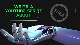 How to write Engaging YouTube Script with AI for FREE