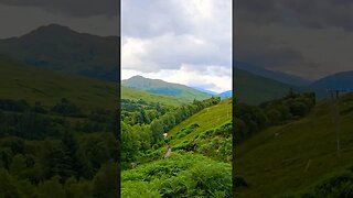 Up the mountain path on The West Highland Way Scotland #westhighlandway