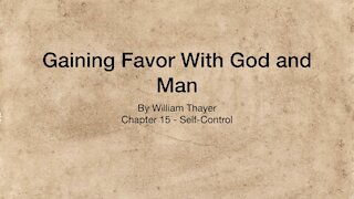 Chapter 15 - Self-Control