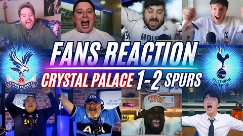 SPURS FANS REACTION TO CRYSTAL PALACE 1-2 TOTTENHAM | STILL TOP OF THE LEAGUE