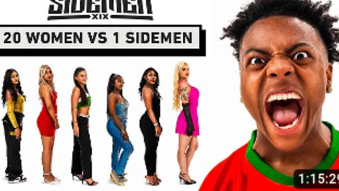 20 WOMEN VS 1 SIDEMEN: SPEED EDITION