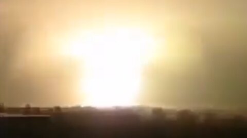 Ukraine, Kharkiv Mushroom Cloud footage - Russia Uses Heat Evaporation Bomb | NEWS-19