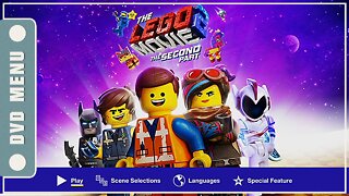 The Lego Movie 2: The Second Part - DVD Menu