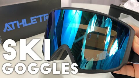 Best Ski Goggles with 3 Magnetic Lenses by Athletrek Review