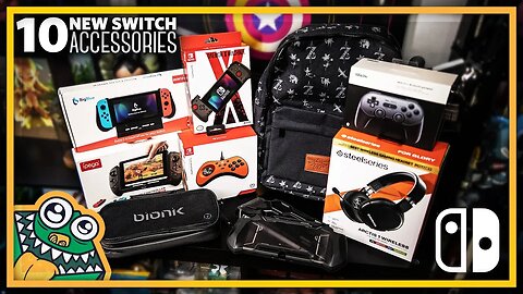 10 NEWEST Nintendo Switch Accessories - Ep.8 - HAULED - List and Overview