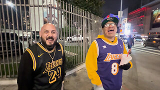 Laker Fan Reactions to Kobe Statue Unveiling at Crypto Center