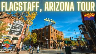 Flagstaff Arizona Tour | Route 66 | Historic Downtown Flagstaff | Part 1 of 2