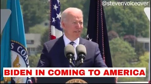 Joe Biden, Coastguard Speech / Coming To America Parody