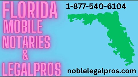 Spring Hill FL Online Mobile Notary Public Near Me 1 877 540 6104