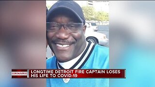 Longtime Detroit Fire captain dies from COVID-19