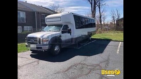 Ready to Go - 2008 Ford F-550 Shuttle Bus | Passenger Bus for Sale in New Jersey