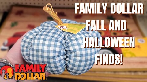 SEARCHING FOR HALLOWEEN AND FALL DECOR | FAMILY DOLLAR | #familydollar #familydollarhaul #halloween